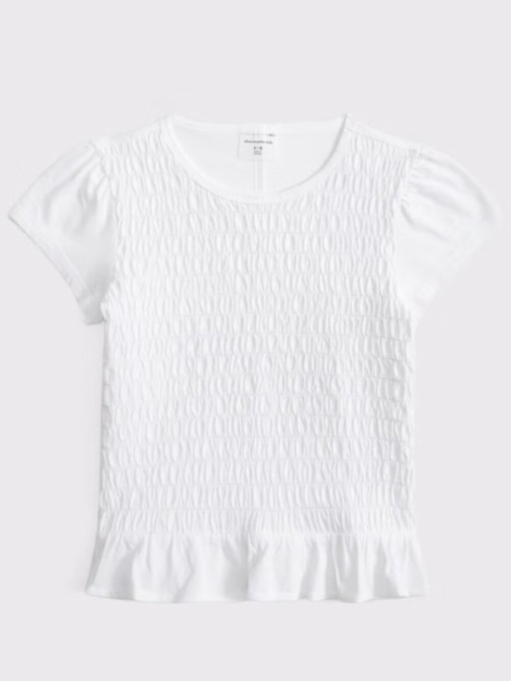 Abercrombie Girls Smocked Tee 11/12